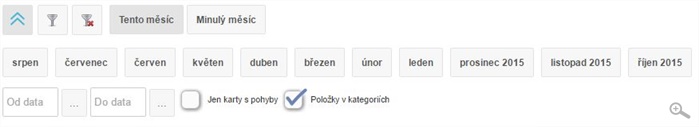Rozšíření filtr v rozborech Rozšíření filtr v rozborech
