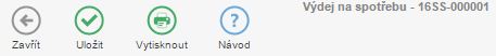 Navigační panel aplikace iKelp POS Mobile ve výdeji Navigační panel aplikace iKelp POS Mobile ve výdeji