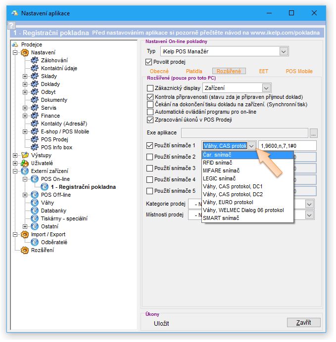 Nastaven&iacute; On-Line vah