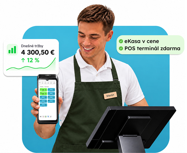 Pokladničn&yacute; syst&eacute;m iKelp na mobile a tablete