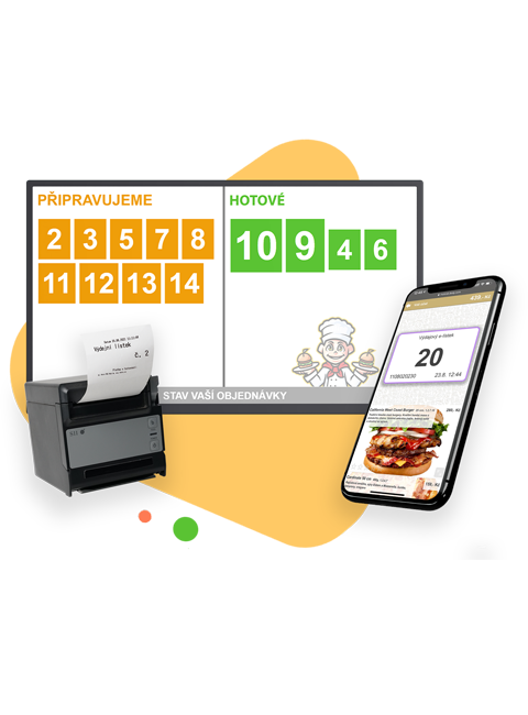 Bufetový a výdejní systém iKelp POS Mobile