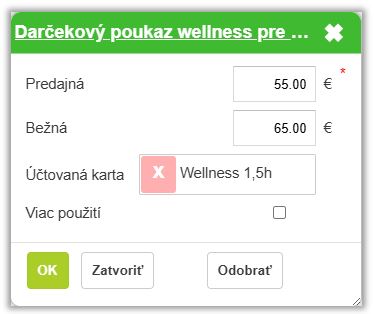 Darčekov&aacute; pouk&aacute;žka