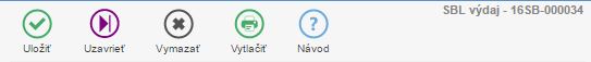 Navigačný panel aplikácie iKelp POS Mobile vo výdaji Navigačný panel aplikácie iKelp POS Mobile vo výdaji